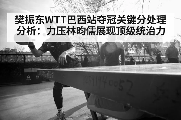 樊振东WTT巴西站夺冠关键分处理分析：力压林昀儒展现顶级统治力